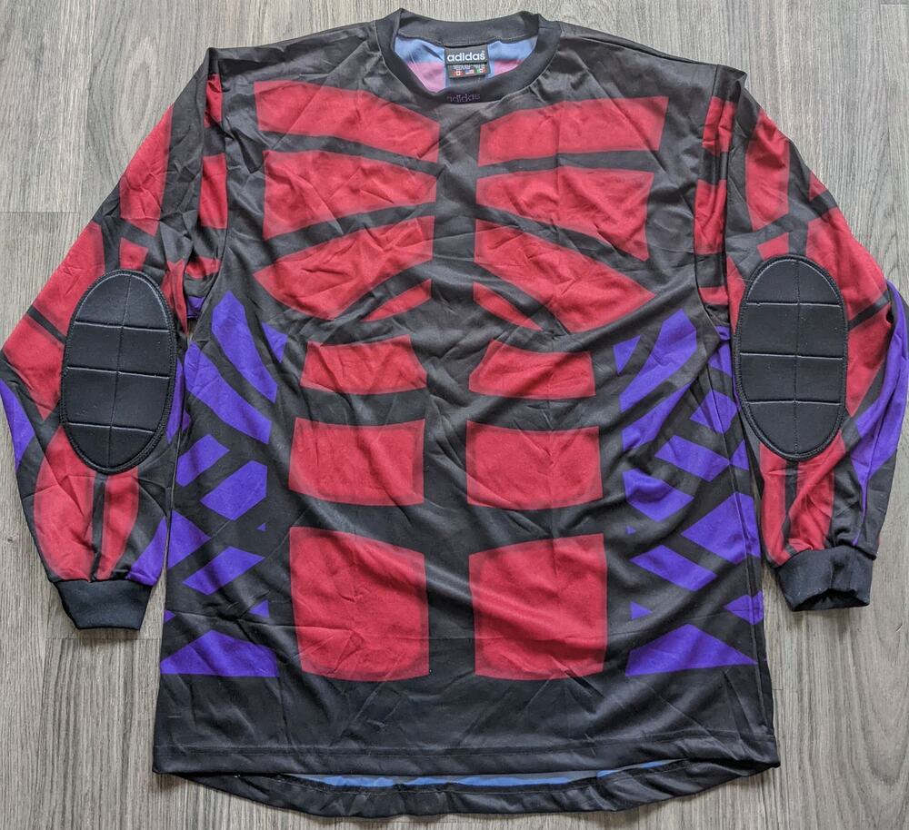 1994 ADIDAS Goalkeeper SPIDERMAN Predator football jersey World Cup XL Soccer US
